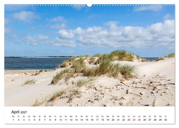 Produktbild: Amrum - Das Paradies in der Nordsee (hochwertiger Premium Wandkalender 2027 DIN A2 quer), Kunstdruck in Hochglanz