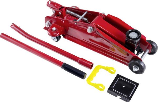 Produktbild: TOOLCRAFT TO-8578956 Rangierwagenheber 2 t Arbeitsh&ouml;he: 13.5 - 33.5cm