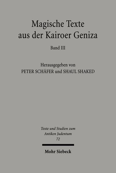 Produktbild: Magische Texte aus der Kairoer Geniza