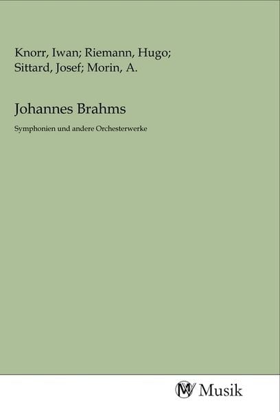 Produktbild: Johannes Brahms