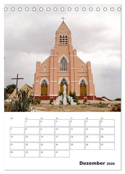 Produktbild: Curacao - Terminplaner (Tischkalender 2026 DIN A5 hoch), CALVENDO Monatskalender