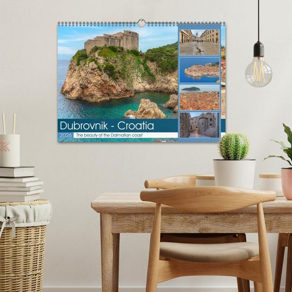 Produktbild: Dubrovnik - Croatia The beauty of the Dalmatian coast (Wall Calendar 2026 DIN A3 landscape), CALVENDO 12 Month Wall Calendar