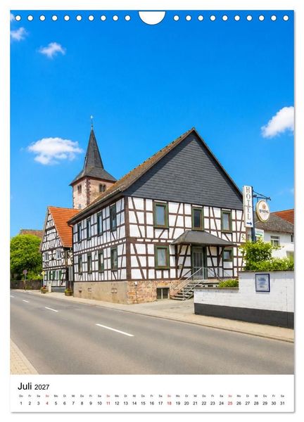 Produktbild: Dreieich Idyllen und Impressionen (Wandkalender 2027 DIN A4 hoch), CALVENDO Monatskalender
