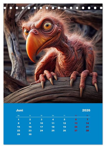 Produktbild: Waldo und Stefler (Tischkalender 2026 DIN A5 hoch), CALVENDO Monatskalender