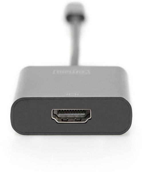 Produktbild: Digitus TV, Monitor Adapter [1x USB-C&reg; Stecker - 1x HDMI-Buchse] DA-70852 15.00cm