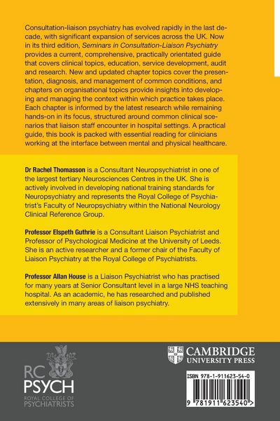 Produktbild: Seminars in Consultation-Liaison Psychiatry
