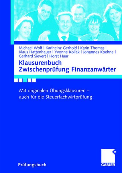 Produktbild: Klausurenbuch Zwischenpr&uuml;fung Finanzanw&auml;rter