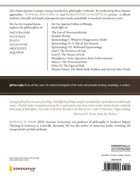 Produktbild: Life's Ultimate Questions: An Introduction to Philosophy