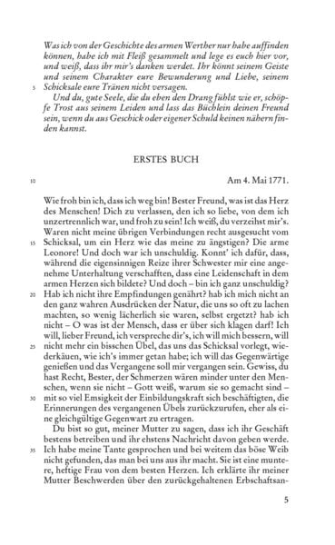 Produktbild: Die Leiden des jungen Werther