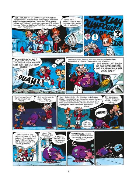 Produktbild: Spirou und Fantasio 34: Die Ruck-Zuck-Zeitmaschine