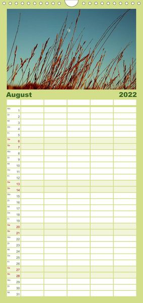Produktbild: Familienplaner Zisterzienserroute in Katalonien (Wandkalender 2022 , 21 cm x 45 cm, hoch)