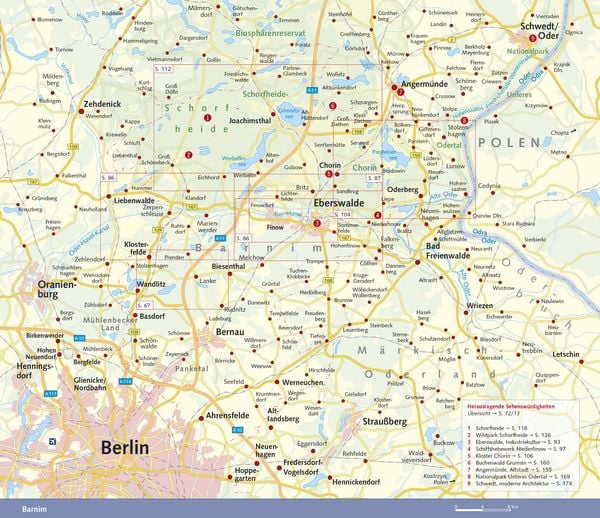 Produktbild: TRESCHER Reisef&uuml;hrer Barnim und Uckermark