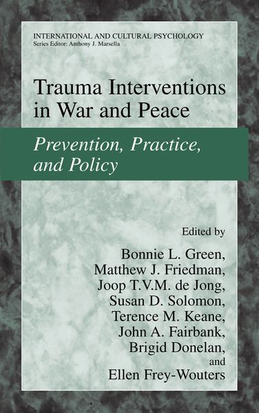 Produktbild: Trauma Interventions in War and Peace
