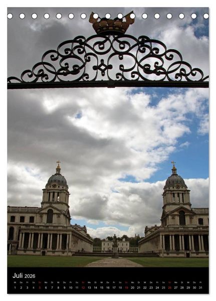 Produktbild: London - Impressionen (Tischkalender 2026 DIN A5 hoch), CALVENDO Monatskalender