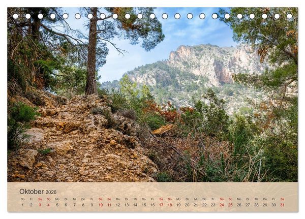Produktbild: Mallorca - Perle des Mittelmeers (Tischkalender 2026 DIN A5 quer), CALVENDO Monatskalender