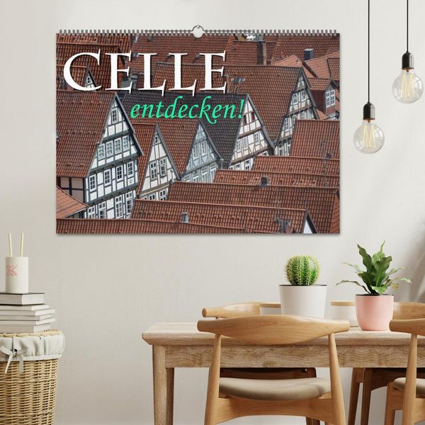 Produktbild: CELLE entdecken (Wandkalender 2026 DIN A2 quer), CALVENDO Monatskalender