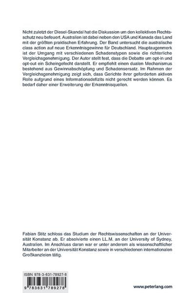 Produktbild: Class actions in Australien