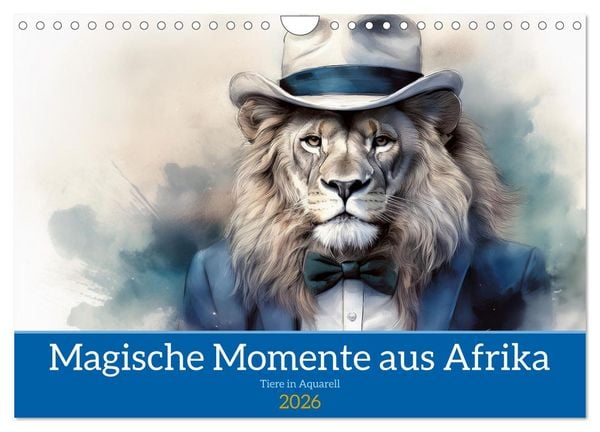 Produktbild: Magische Momente aus Afrika (Wandkalender 2026 DIN A4 quer), CALVENDO Monatskalender
