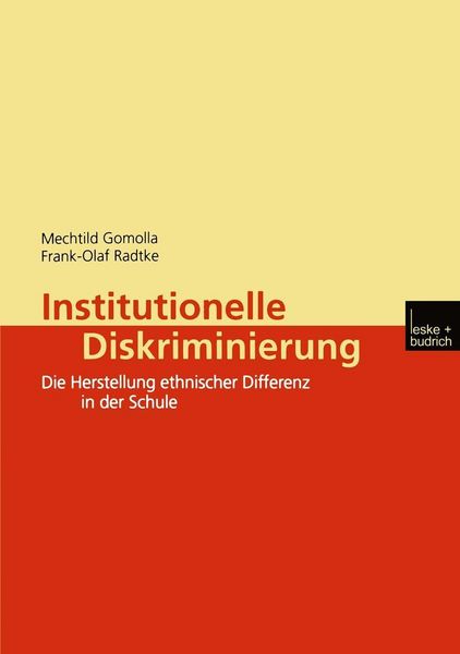 Produktbild: Institutionelle Diskriminierung