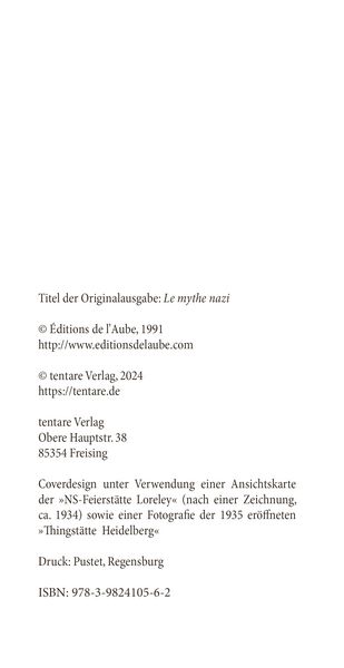 Produktbild: Der Nazi-Mythos