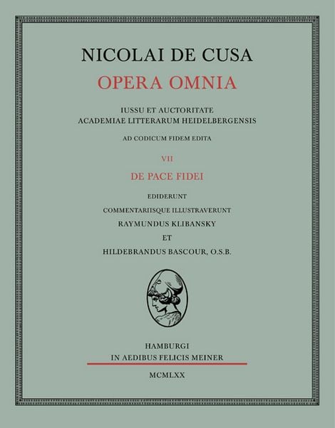 Produktbild: De pace fidei