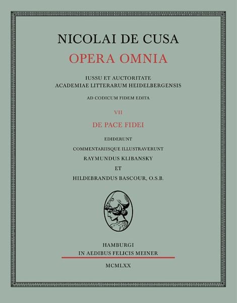 Produktbild: De pace fidei