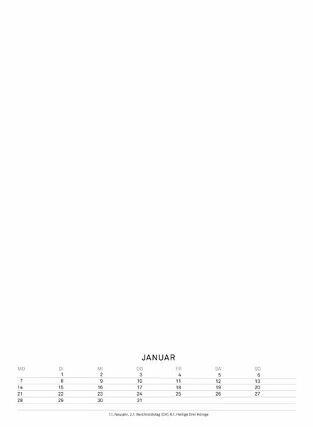 Produktbild: Foto- und Bastelkalender, 2 in 1 (30 x 22 cm) 2013