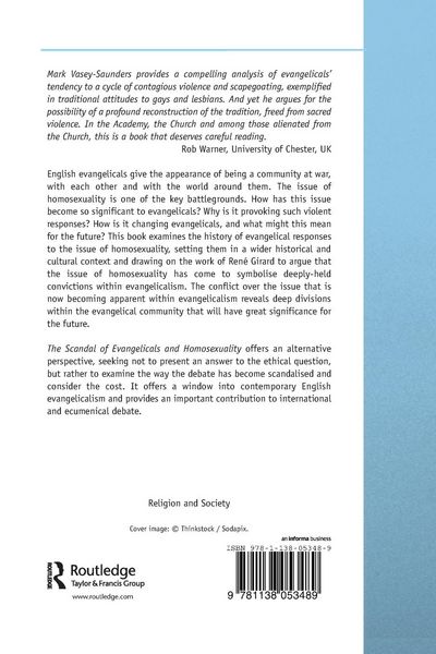 Produktbild: The Scandal of Evangelicals and Homosexuality