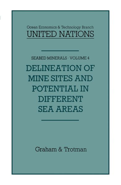 Produktbild: Delineation of Mine-Sites and Potential in Different Sea Areas