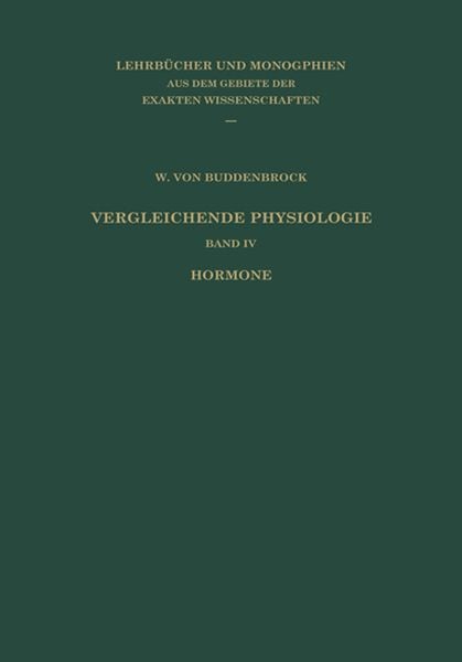Produktbild: Vergleichende Physiologie