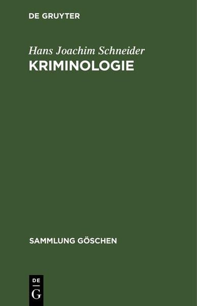 Produktbild: Kriminologie