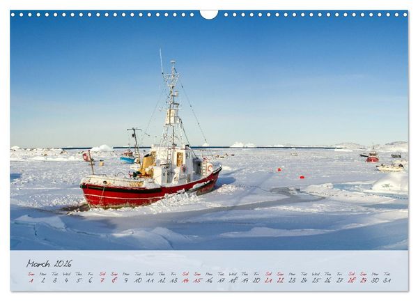Produktbild: Greenland - Impressions of an Arctic Island (Wall Calendar 2026 DIN A3 landscape), CALVENDO 12 Month Wall Calendar