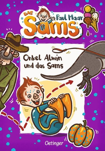 Das Sams 6. Onkel Alwin und das Sams, Gebundene Ausgabe von Paul Maar, Verlag Friedrich Oetinger GmbH