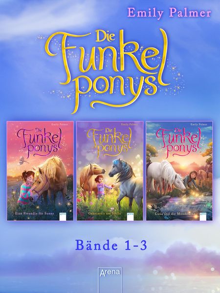 Produktbild: Funkelponys. Band 1-3 im Bundle