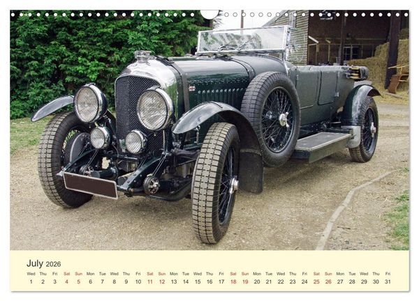 Produktbild: Iconic British Cars (Wall Calendar 2026 DIN A3 landscape), CALVENDO 12 Month Wall Calendar