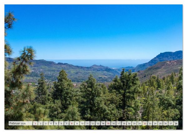Produktbild: Gran Canaria &ndash; Natur trifft Geschichte (Wandkalender 2026 DIN A3 quer), CALVENDO Monatskalender