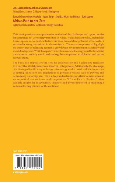 Produktbild: Africa's Path to Net-Zero