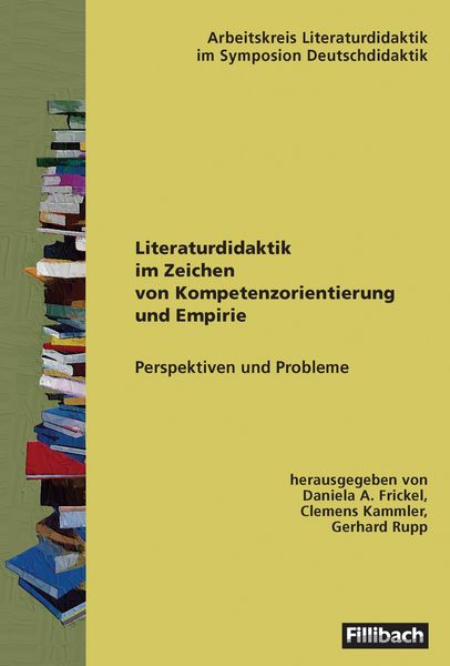 Produktbild: Literaturdidaktik im Zeichen von Kompetenz