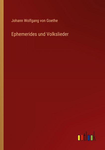 Produktbild: Ephemerides und Volkslieder