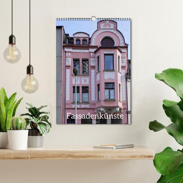 Produktbild: Fassadenk&uuml;nste (Wandkalender 2026 DIN A3 hoch), CALVENDO Monatskalender
