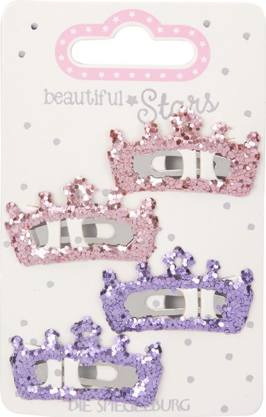 Produktbild: Haarclip Glitzerkrone no.2 - beautiful Stars