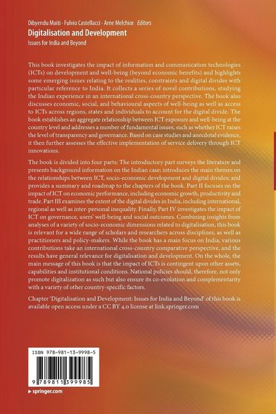 Produktbild: Digitalisation and Development