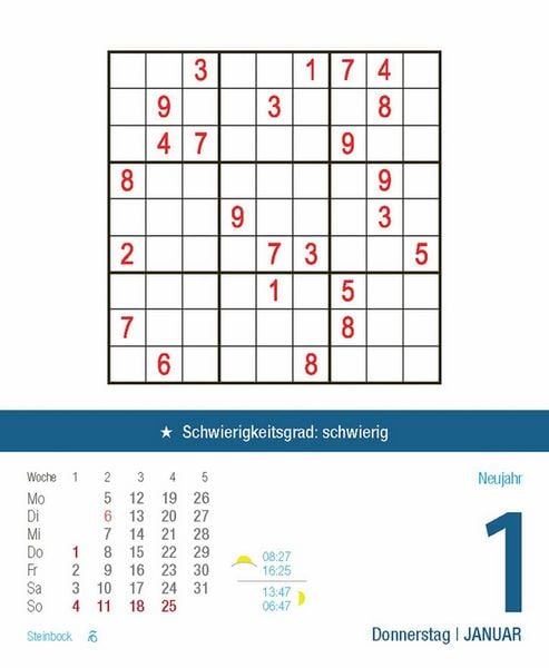 Produktbild: Profi Sudoku 2026