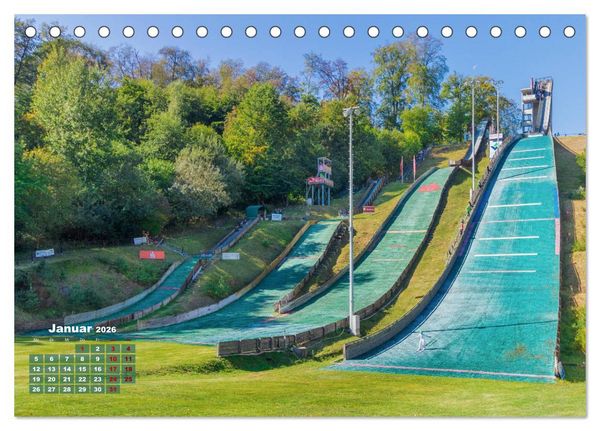 Produktbild: Ein Sommertag in Bad Freienwalde (Tischkalender 2026 DIN A5 quer), CALVENDO Monatskalender