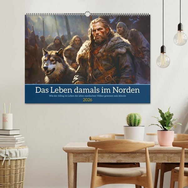 Produktbild: Das Leben damals im Norden (Wandkalender 2026 DIN A2 quer), CALVENDO Monatskalender