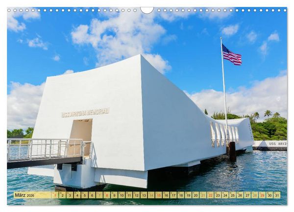 Produktbild: O'ahu - Eine Reise in das Herz von Hawaii (Wandkalender 2026 DIN A3 quer), CALVENDO Monatskalender