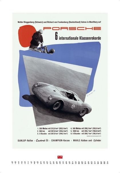 Produktbild: Porsche Rennplakate 2027