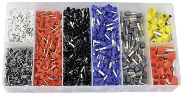 Produktbild: Br&uuml;der Mannesmann M10999 Crimpzangen-Set Aderendh&uuml;lsen 0.25 bis 10mm&sup2;