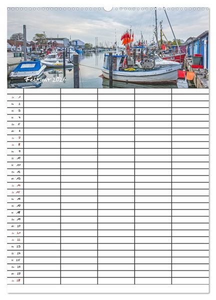 Produktbild: Timmendorfer Strand - Ostsee Urlaubsparadies (Wandkalender 2026 DIN A2 hoch), CALVENDO Monatskalender