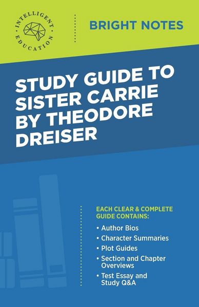 Produktbild: Study Guide to Sister Carrie by Theodore Dreiser